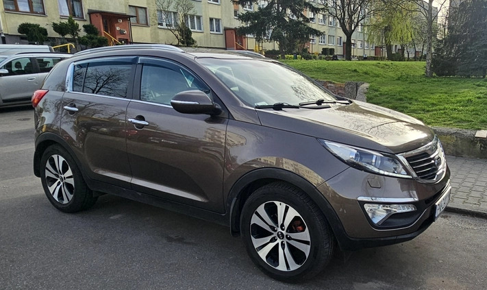 Kia Sportage cena 44500 przebieg: 202300, rok produkcji 2012 z Kalisz małe 106